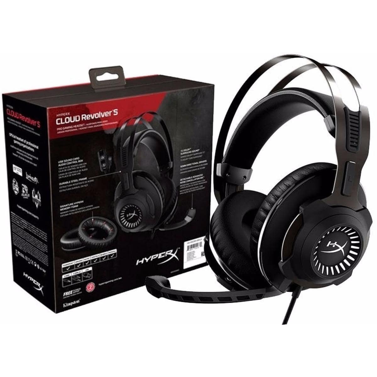 HyperX Cloud Revolver S Gaming Headset 7.1 Surround Sound