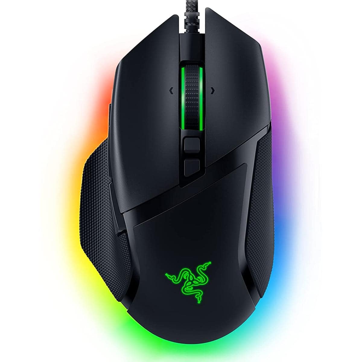 Razer Basilisk V3 Customizable Fastest Switch Chroma RGB 26K DPI 11 Buttons HyperScroll Wheel - Black