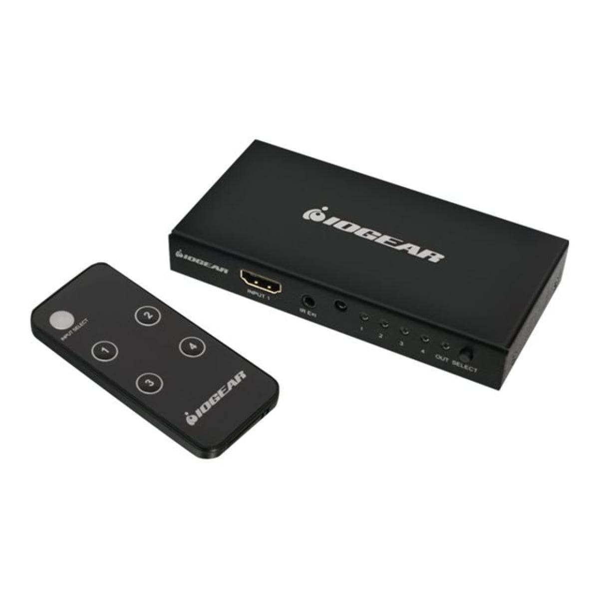 IOGEAR GHDSW4K4 4K 4-Port HDMI Switch w/ Remote