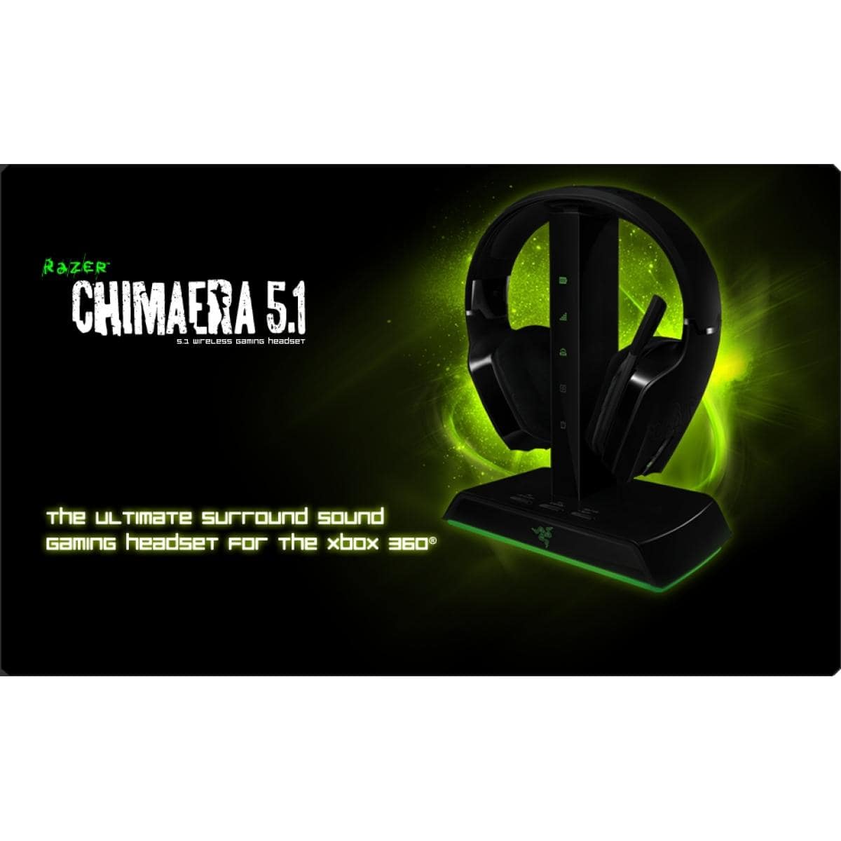 Razer Chimaera Headset 5.1 Wireless - Xbox / PC - Open Box