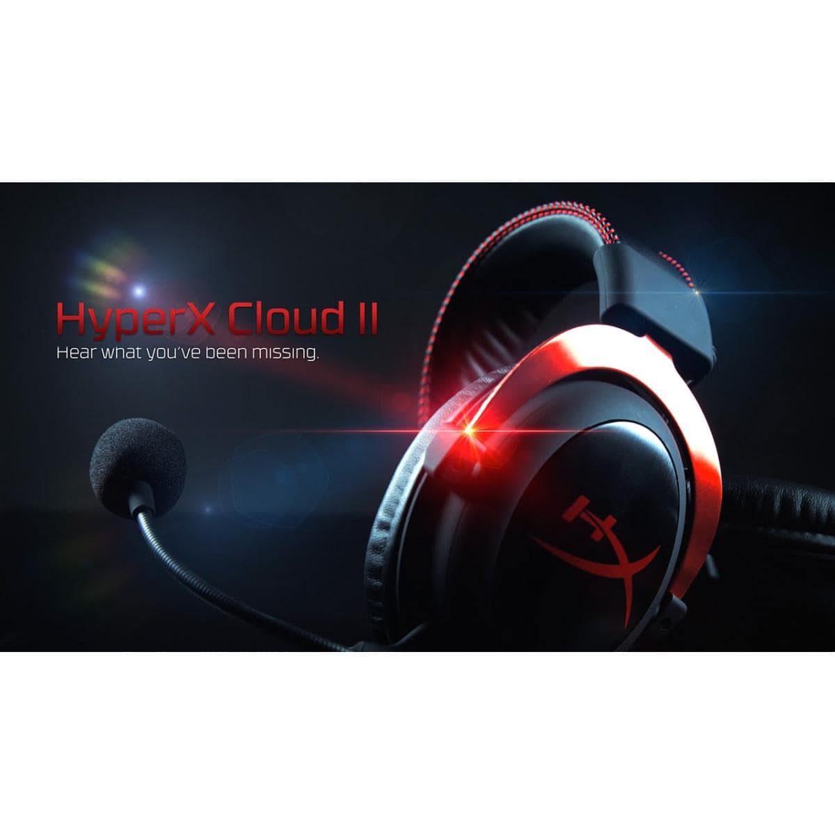 HyperX Cloud II Gaming Headset - Red