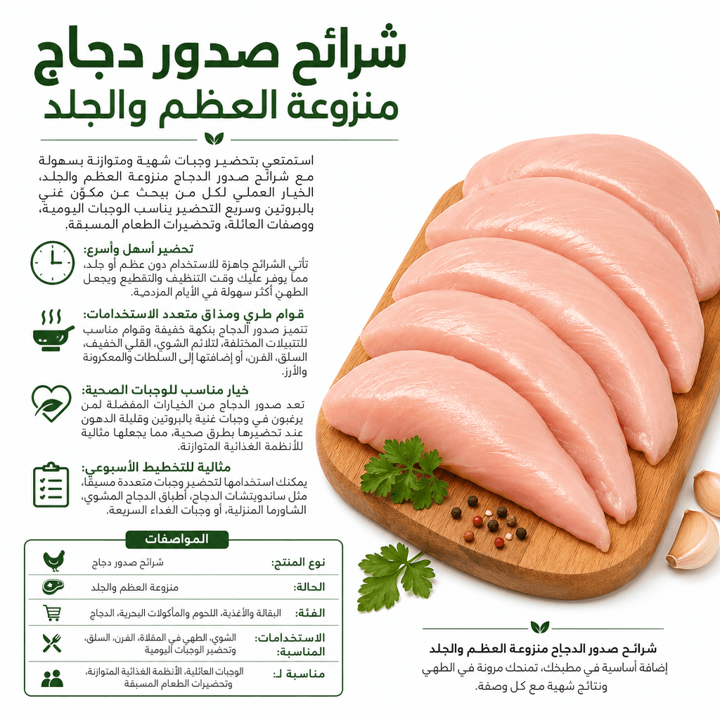 Boneless Skinless Chicken Breast Fillets