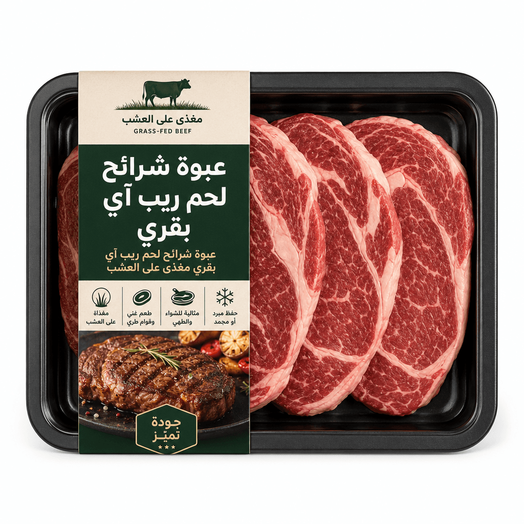 Grass-Fed Beef Ribeye Steak Pack