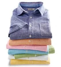Men's Linen Blend Shirt