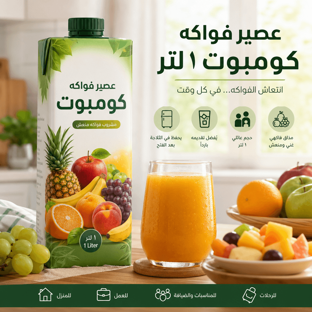 Compote Fruit Juice 1 L