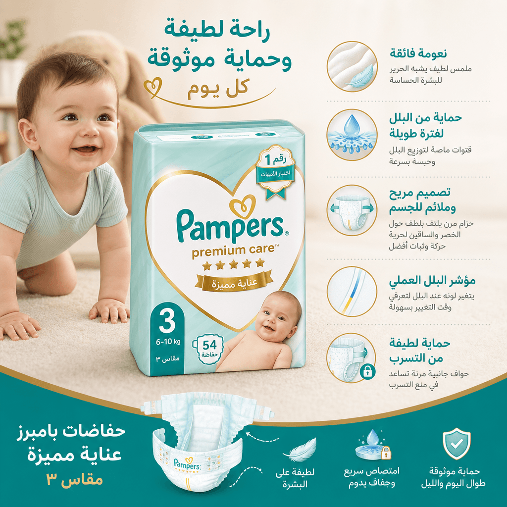 Pampers Premium Care Size 3