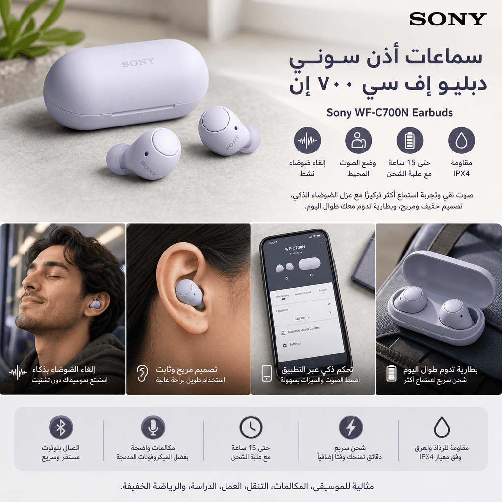 Sony WF‑C700N Earbuds