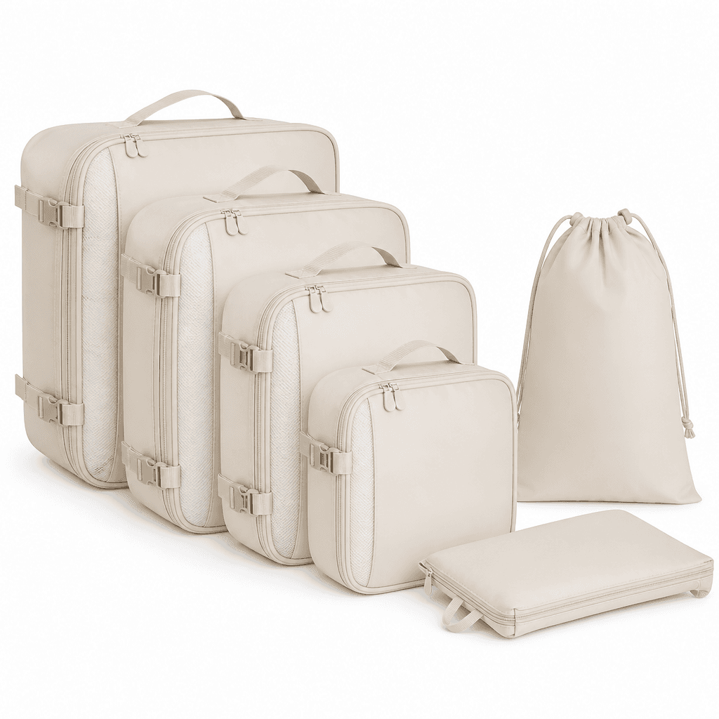 Travel Compression Bags Set