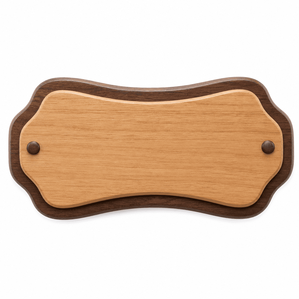 Personalized Wooden Name Plate