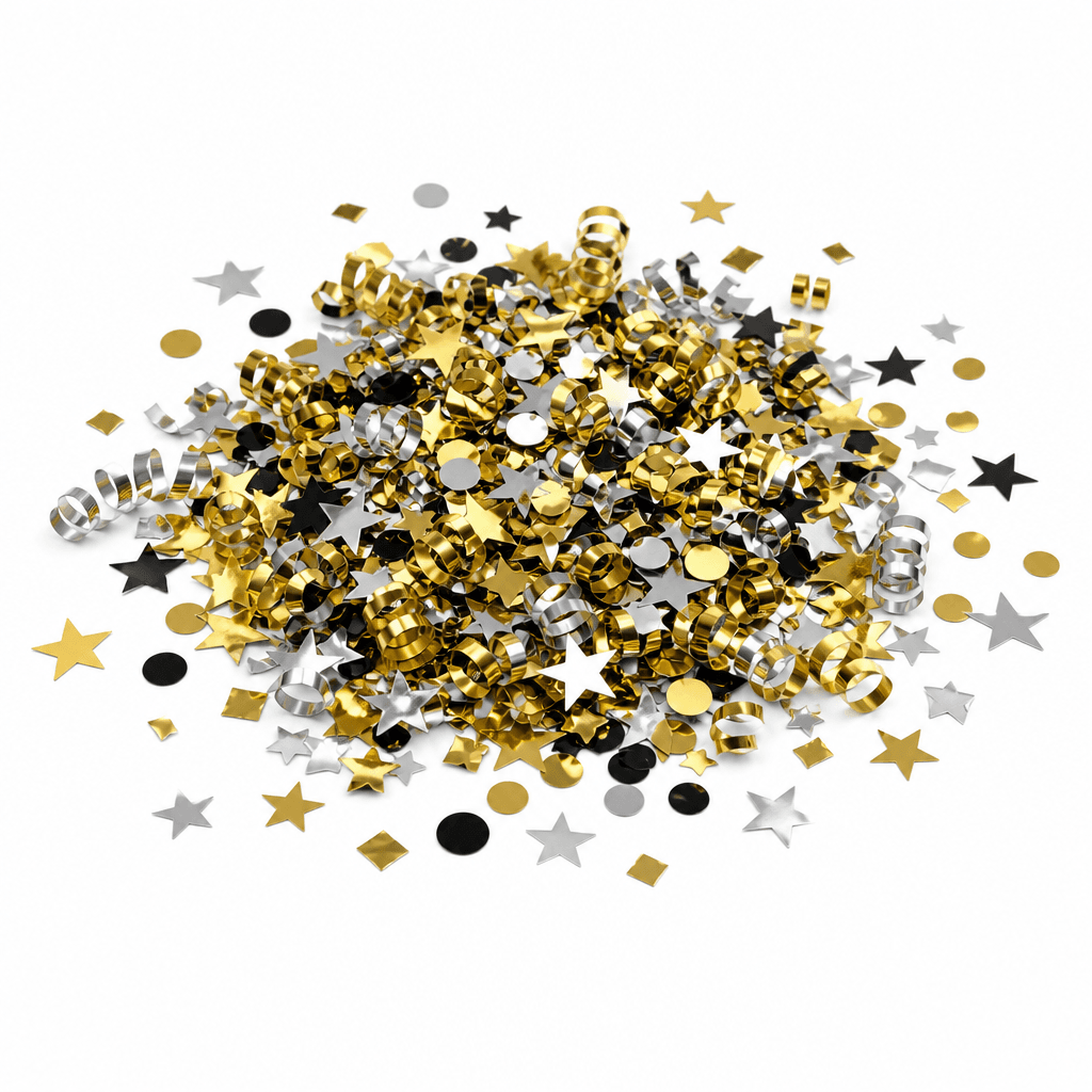 New Year Metallic Confetti