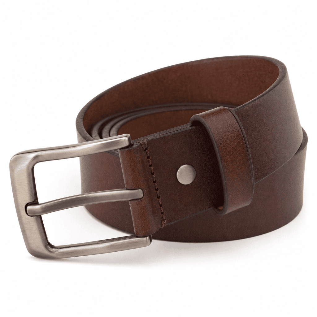 Men Leather Belt Brown