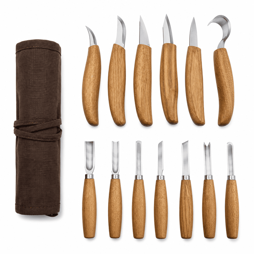 Wood Carving Knife Set 12‑Piece