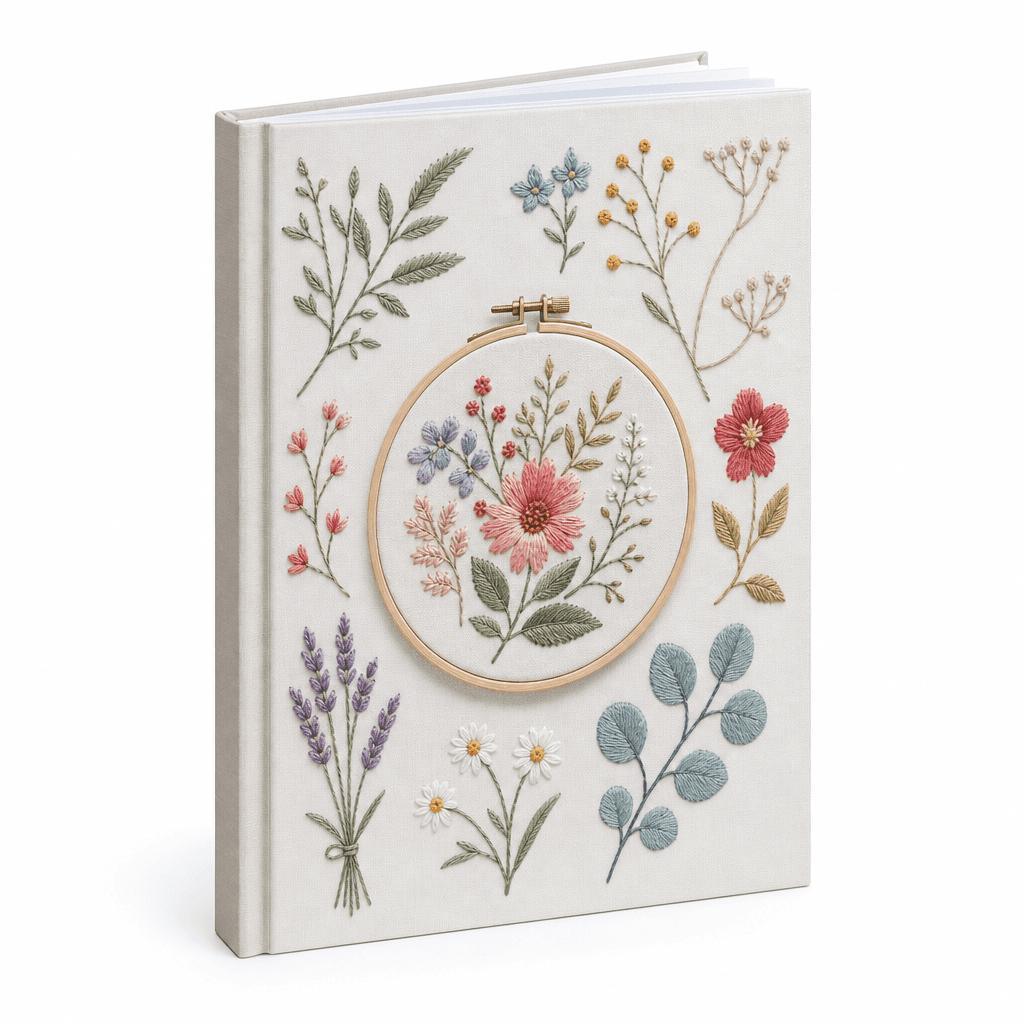 DMC Embroidery Pattern Book