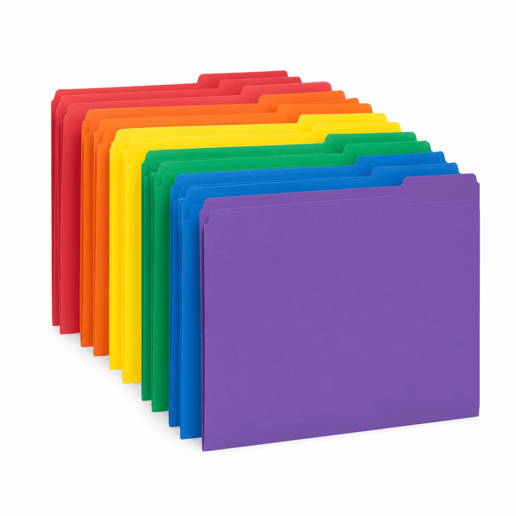 Smead Poly File Folders 12‑Pack