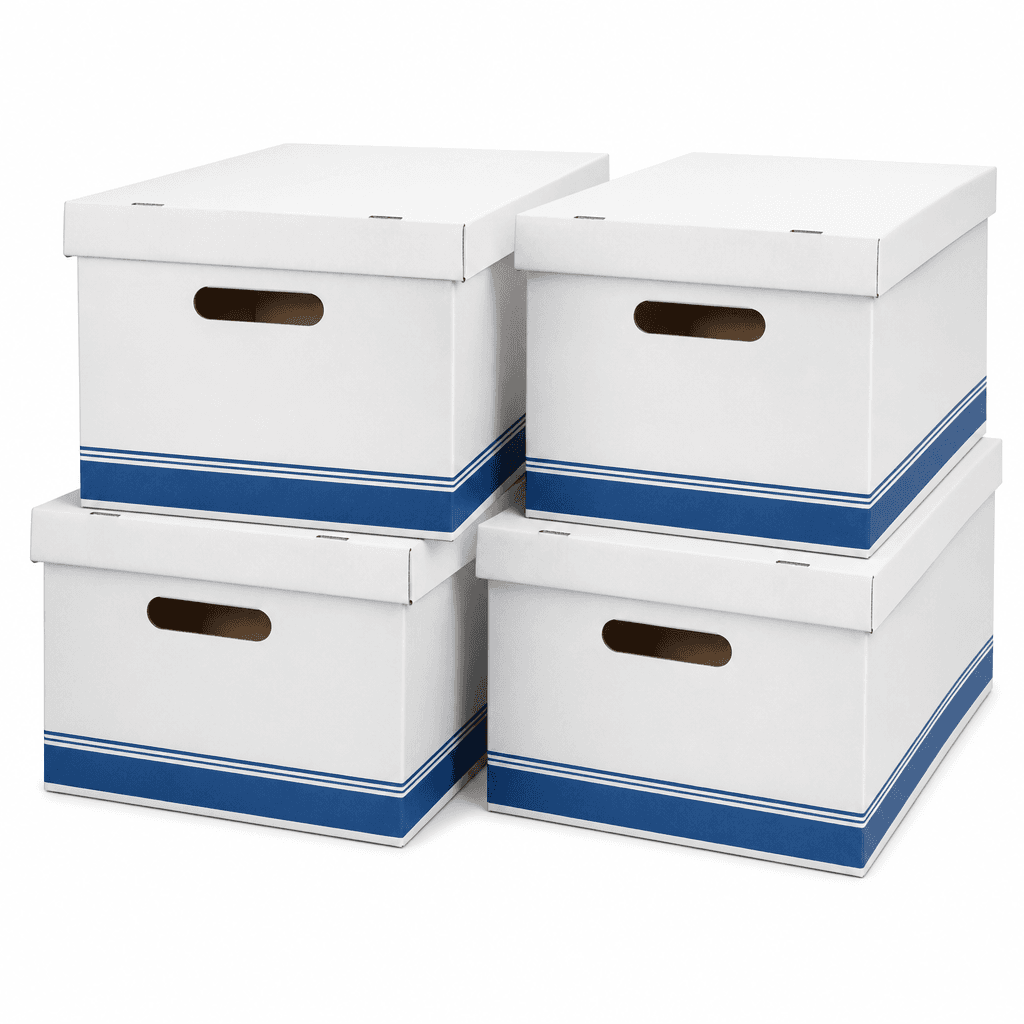 Bankers Box File Storage 4‑Pack