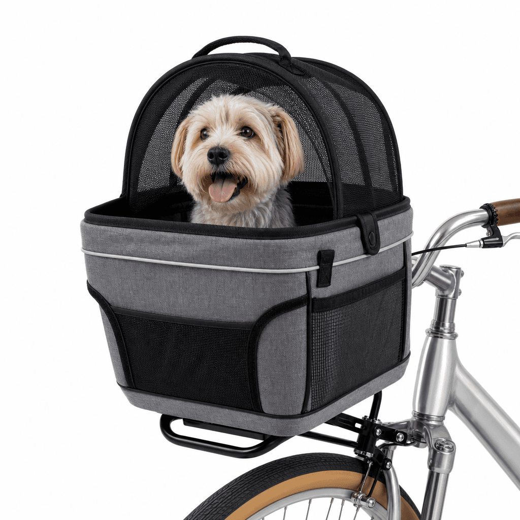 K&H Travel Bike Basket Pet Carrier