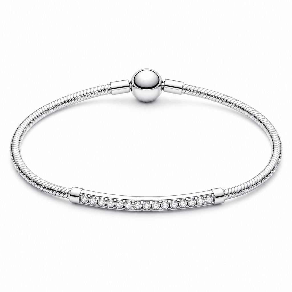 Pandora Sparkling Row Bracelet