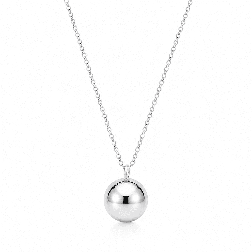 Tiffany & Co. Silver Ball Pendant