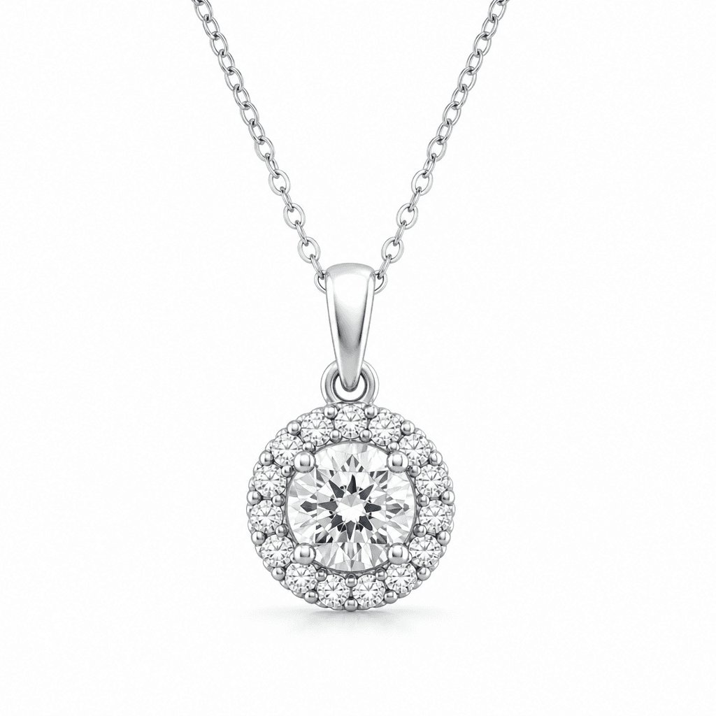 Kay Jewelers Diamond Halo Pendant