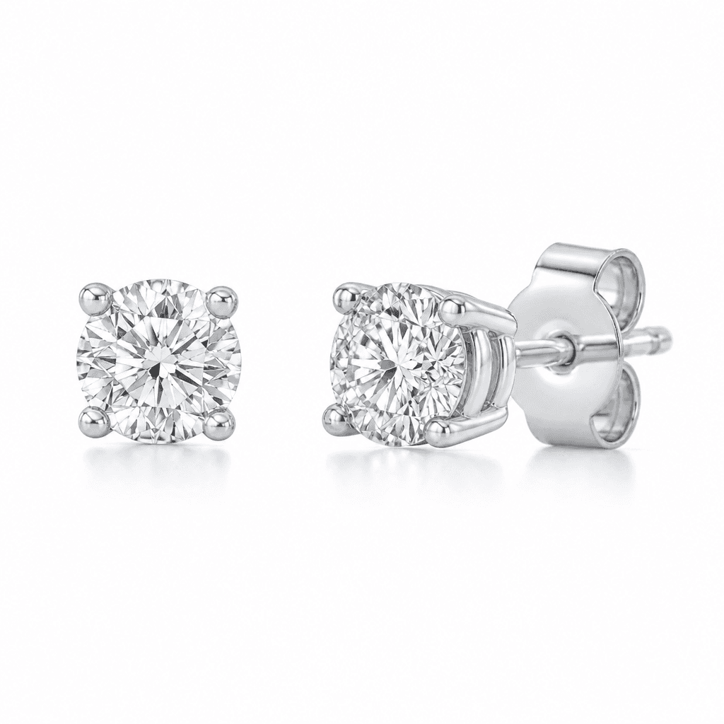 Zales 1/4 CT Diamond Stud Earrings