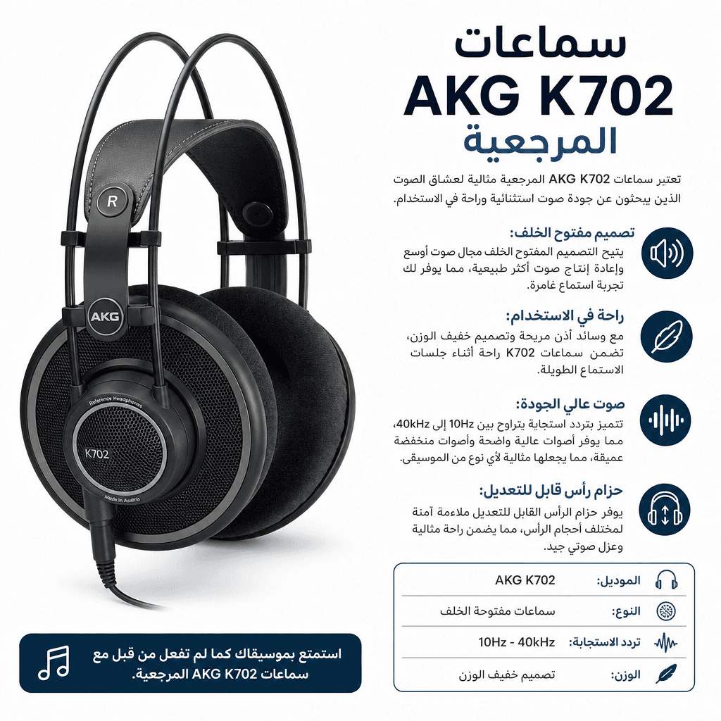 AKG K702 Reference Headphones