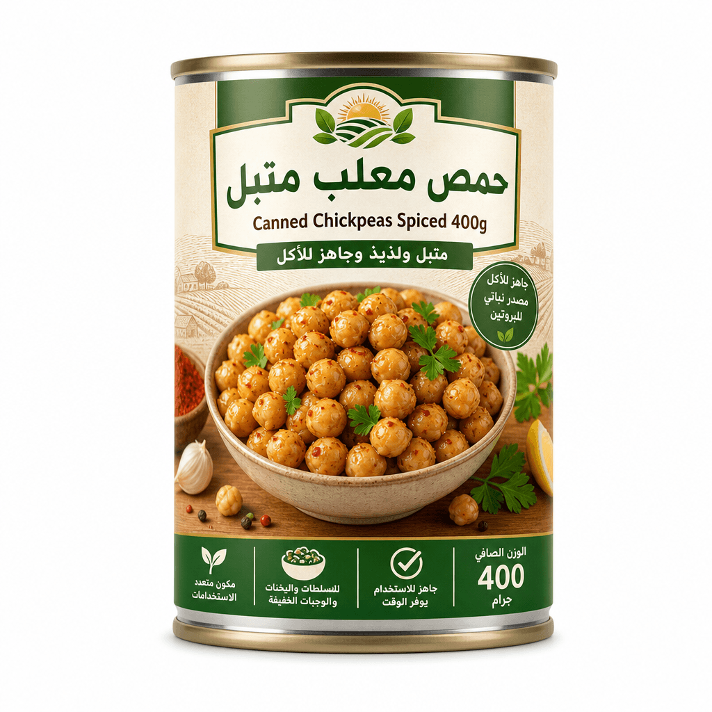 Canned Chickpeas Spiced 400g