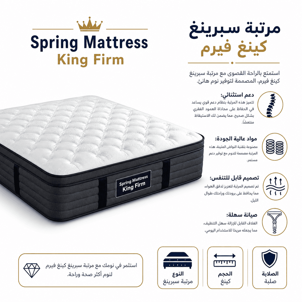 Spring Mattress King Firm