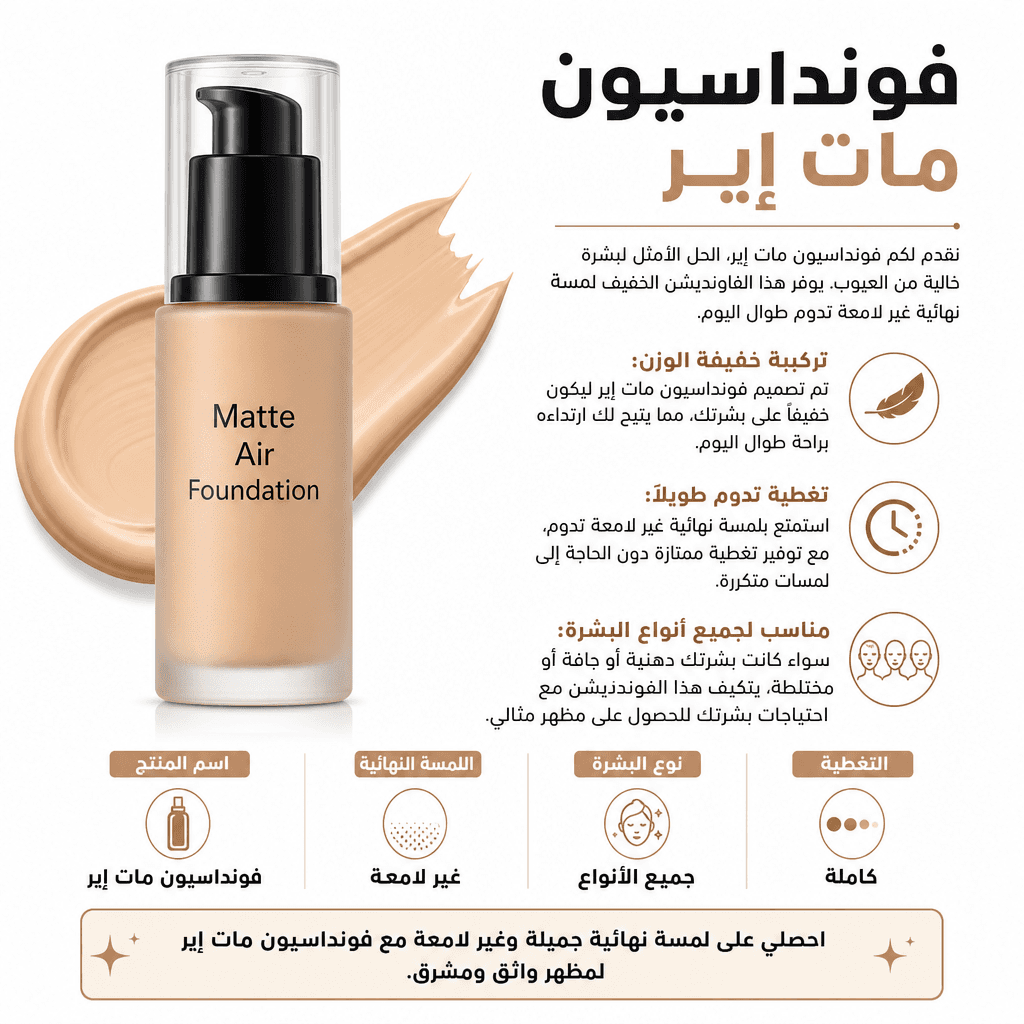 Matte Air Foundation