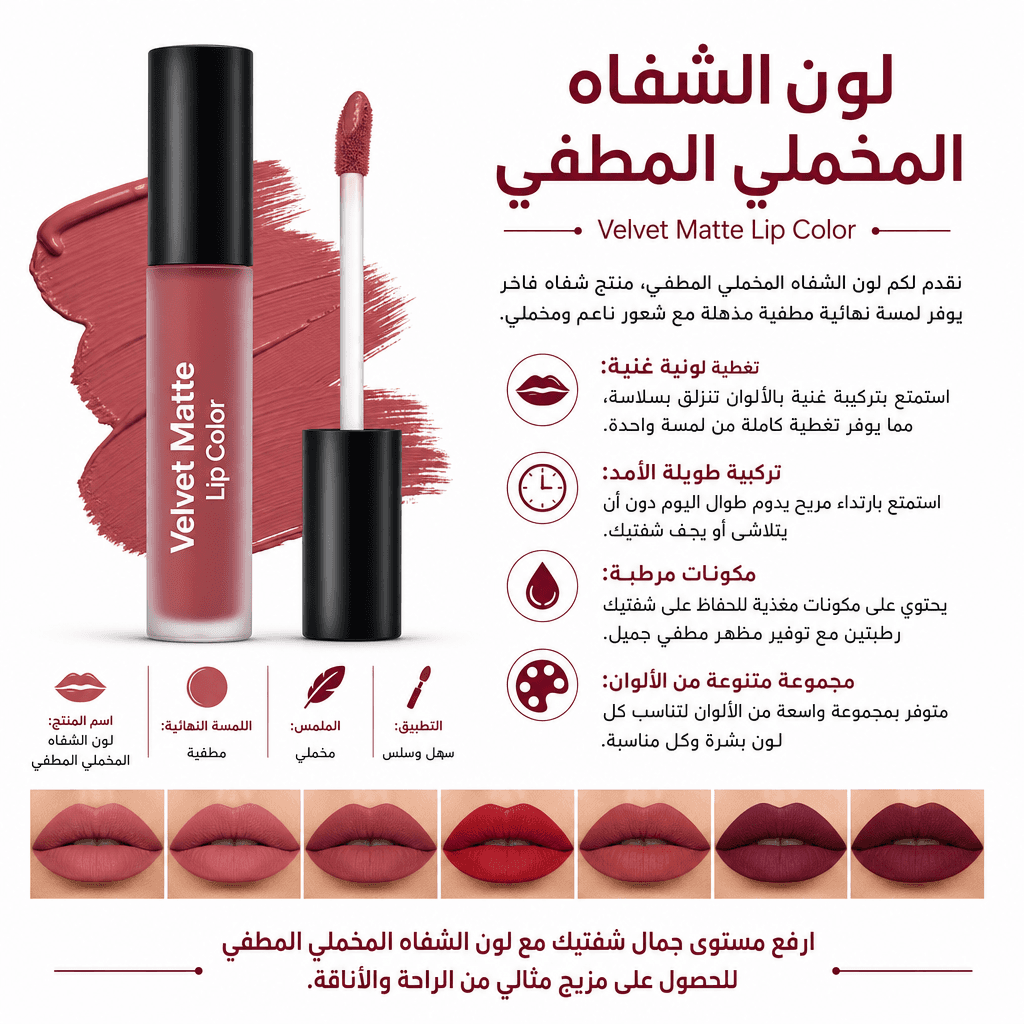 Velvet Matte Lip Color