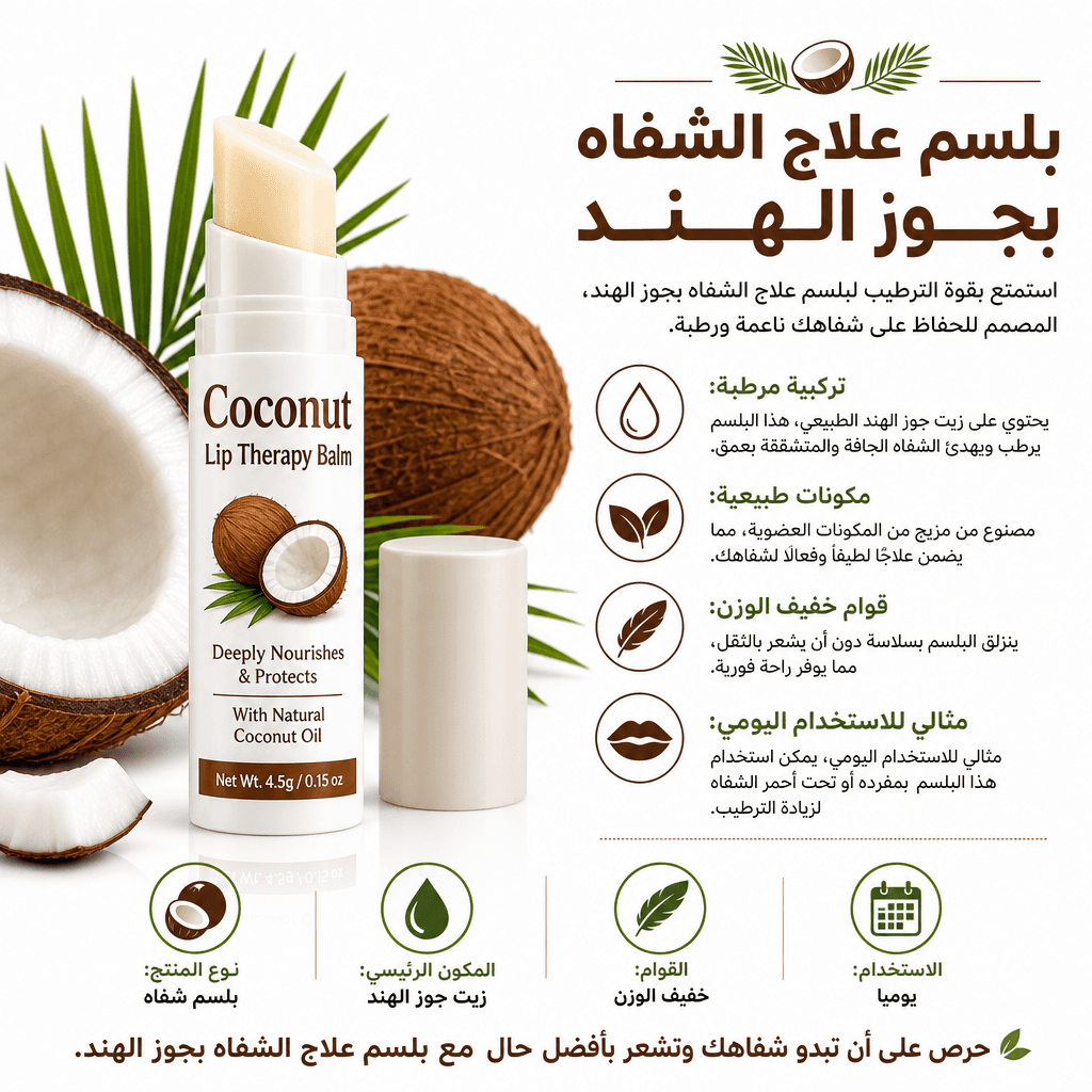 Coconut Lip Therapy Balm