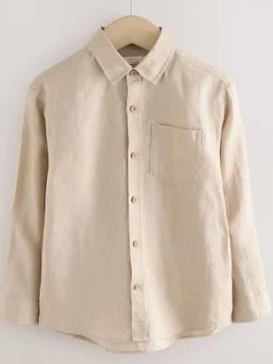 Men's Relaxed Linen Shirt