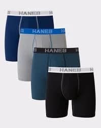 Men's Boxer Briefs 4 Pack