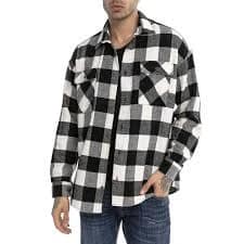 Men's Casual Plaid Shirt