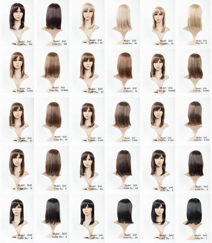 Hair Bright Synthetic Wigs Model No. 3142