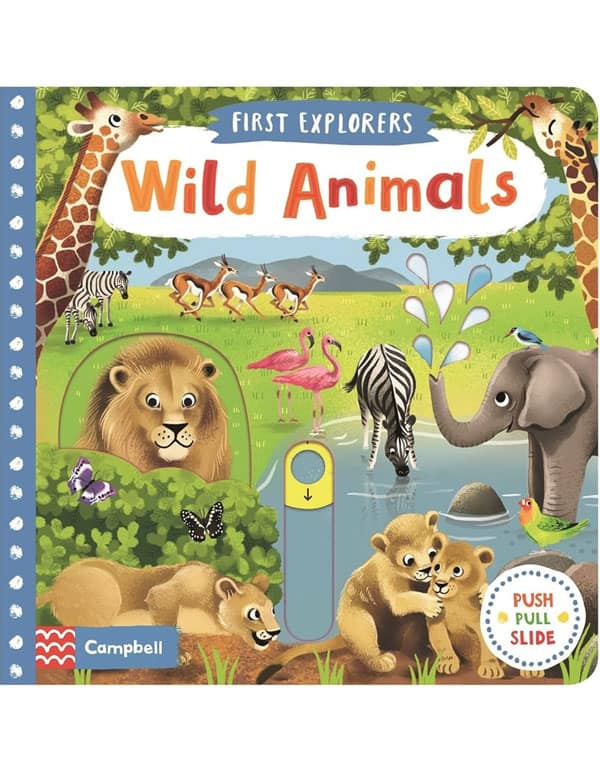 Wild Animals (First Explorers) Board Book