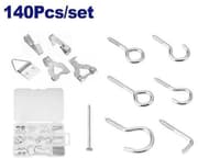 EMTOP EMVJ1B01 140 Pcs Screw Hooks Kit product image