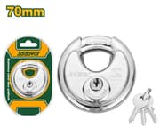 Jadever Stainless Steel Disc Padlock 70 mm product image