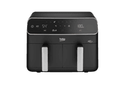 Beko Air Fryer 8.5 L 2400W 9 Programs Black Double Basket product image