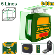 Jadever Self‑Leveling Laser Level (Green 5‑Line) product image