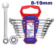 EMTOP ECSS10802 8-Piece Ratchet Spanner Set product image