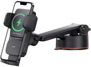 Baseus Wisdom Auto-Alignment Wireless Car Charger - 15W Qi Fast Charging - Smart Electric Clamping - Air Vent Mount - One-Hand Operation - Intelligent Safety Protection product image