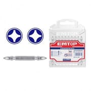 EMTOP Double-Ended Magnetic Screwdriver Bits Set - PH2 × 65mm product image