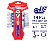 EMTOP ESKT14141 14 Piece 1/4" Socket Wrench Set product image