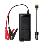 Baseus 300W Car Power Inverter - DC 12V/24V to AC 220V Pure Sine Wave Converter - Dual AC Outlets - 30W USB-C PD and USB-A Ports - Built-in Digital Display - Intelligent Safety Protection - Universal for Cars and Trucks product image
