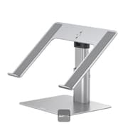 Baseus Metal Adjustable Laptop Stand - Ergonomic Desktop Riser - Multi-Angle Height Adjustment - Heat Dissipation Design - Non-Slip Silicone Padding - Universal Compatibility for 11 to 17.3 Inch Laptops product image