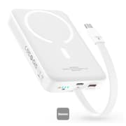 Baseus Magnetic Mini Wireless Fast Charge Power Bank - 10,000mAh Capacity - 30W Power Delivery - Built-in USB-C Cable - MagSafe Compatible - Compact Portable Battery Pack product image