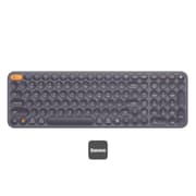 Baseus K01B Wireless Tri-Mode Keyboard - Bluetooth 5.0 & 2.4G Wireless Connectivity - Multi-Device Pairing - Silent Low-Profile Keys - Ergonomic Design - US Layout Keyboard for Laptop Tablet and Smartphone product image