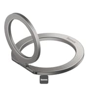 Baseus Halo Series Foldable Metal Ring Stand - 360 Degree Rotation Magnetic Holder - Ultra-Slim Zinc Alloy Smartphone Grip - Vertical and Horizontal Kickstand - Universal Compatibility for All Phones and Tablets product image