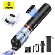Baseus A5 Car Vacuum Cleaner - 16,000Pa Powerful Suction - Portable Cordless Design - Smart LED Display - High-Efficiency Filtration System - Rechargeable Handheld Vacuum for Car and Home Use product image