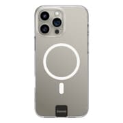Baseus Ultra-Thin Crystal Series Magnetic Phone Case for iPhone 16 Series - MagSafe Compatible - Anti-Yellowing - Scratch Resistant - Slim Profile - Crystal Clear product image
